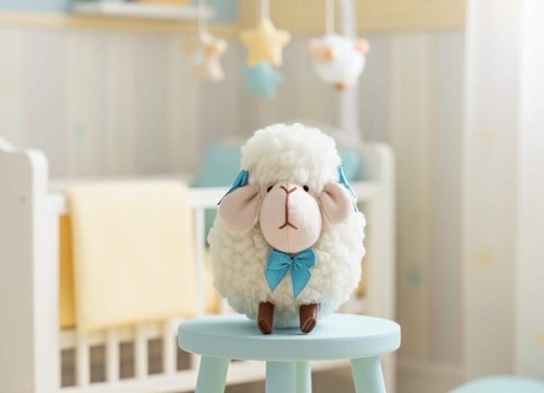 Lembrancinha para maternidade - Ovelhinha Azul